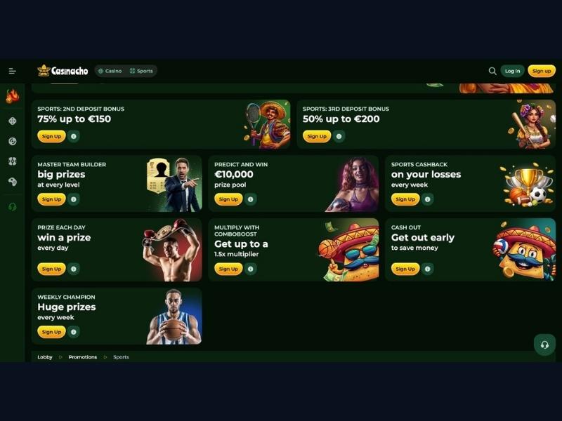 Casinacho Casino (Nacho Casino) na telefonie: pełen dostęp do gier, bonusów i cashbacku na urządzeniach mobilnych